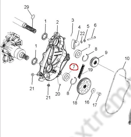 3514309 Подшипник КПП Для Polaris 3610023
