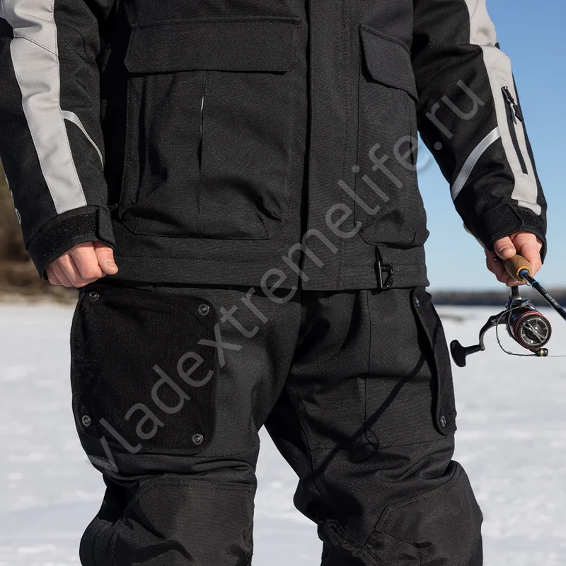 Полукомбинезон FXR Expedition Pro с утеплителем, 250131-1000 Полукомбинезон FXR Expedition Pro с утеплителем, 250131-1000