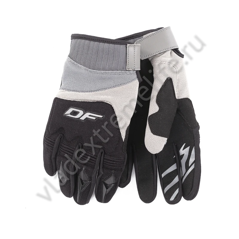 Перчатки DRAGONFLY ENDURO Gray-black 600120 Перчатки DRAGONFLY ENDURO Gray-black 600120