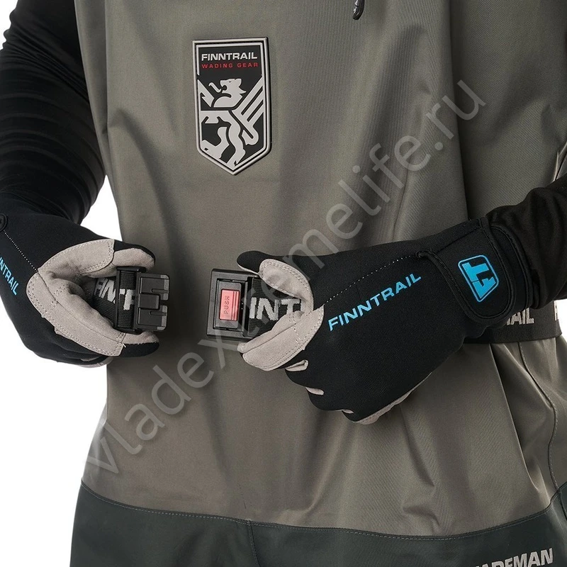 1524 FINNTRAIL Вейдерсы WADEMAN серый (Grey) размер XL 1524 FINNTRAIL Вейдерсы WADEMAN серый (Grey) размер XL