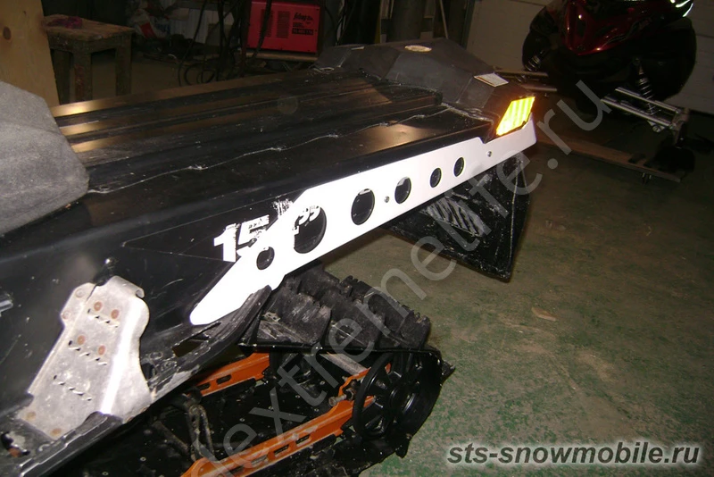 STS Бампер Задний Для BRP Ski Doo REV XP, REV XM 154'