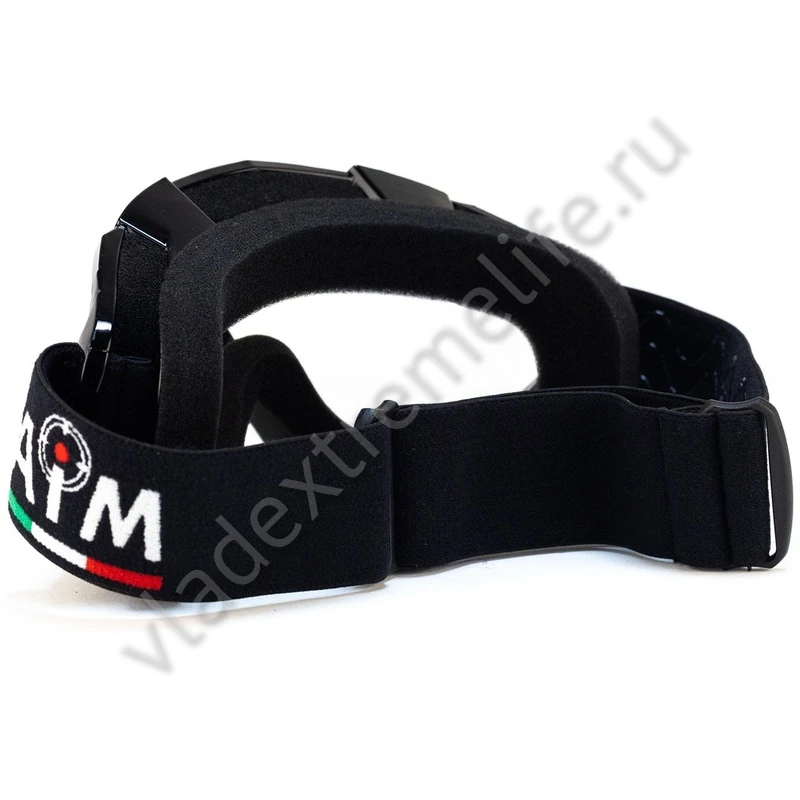 Очки Кроссовые AiM Black Glossy 634-100 Очки Кроссовые AiM Black Glossy 634-100