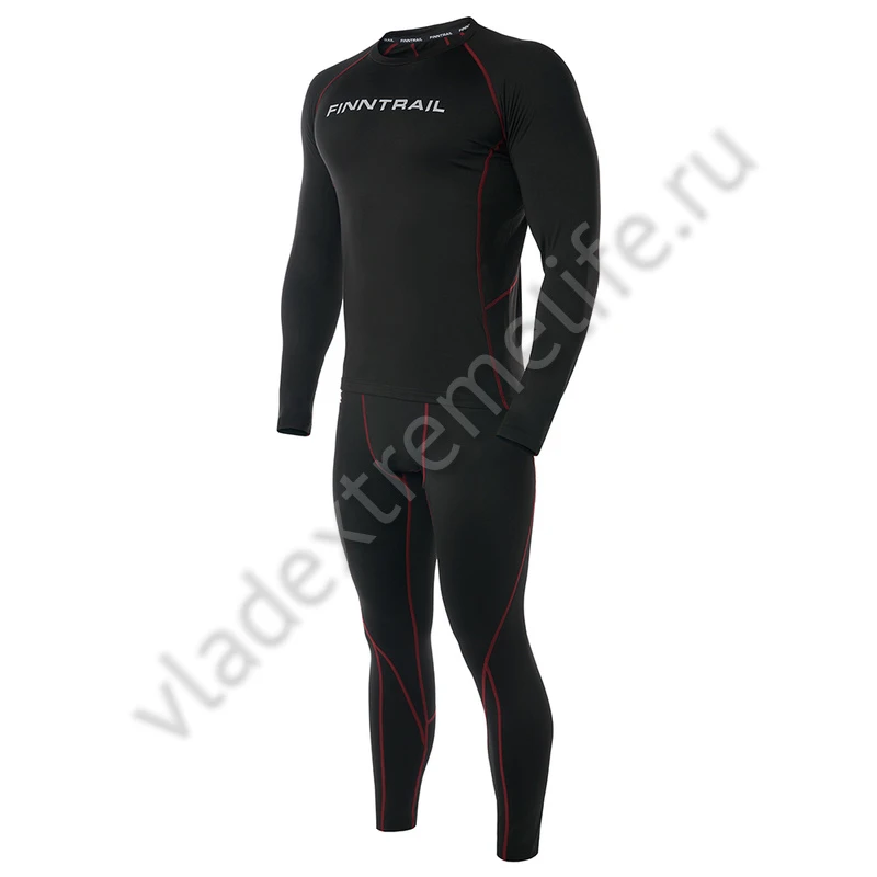 Термобельё комплект FINNTRAIL Thermo-S 6304 Black размер XXXL Термобельё комплект FINNTRAIL Thermo-S 6304 Black размер XXXL