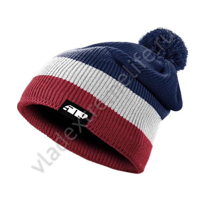 Шапка 509 Trip Pom Red White Blue OS F09012800-102 Шапка 509 Trip Pom Red White Blue OS F09012800-102