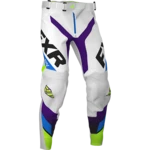 Штаны для мотокросса FXR Revo MX White/Purple/Lime 203340-0180