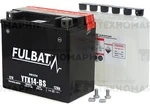 FTX14-BS FULBAT Аккумулятор YTX14-BS Для Yamaha 3XW-82100-01-00, BTY-YTX14-BS-00, YTX-14BS0-00-00 Kawasaki 26012-1302, 26012-1334, 26012-1279