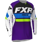 Джерси FXR REVO MX JERSEY White/Purple/Lime 203305-0180